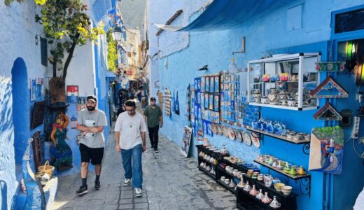 モロッコで有名な青の街シャウエンに行ってみた!!